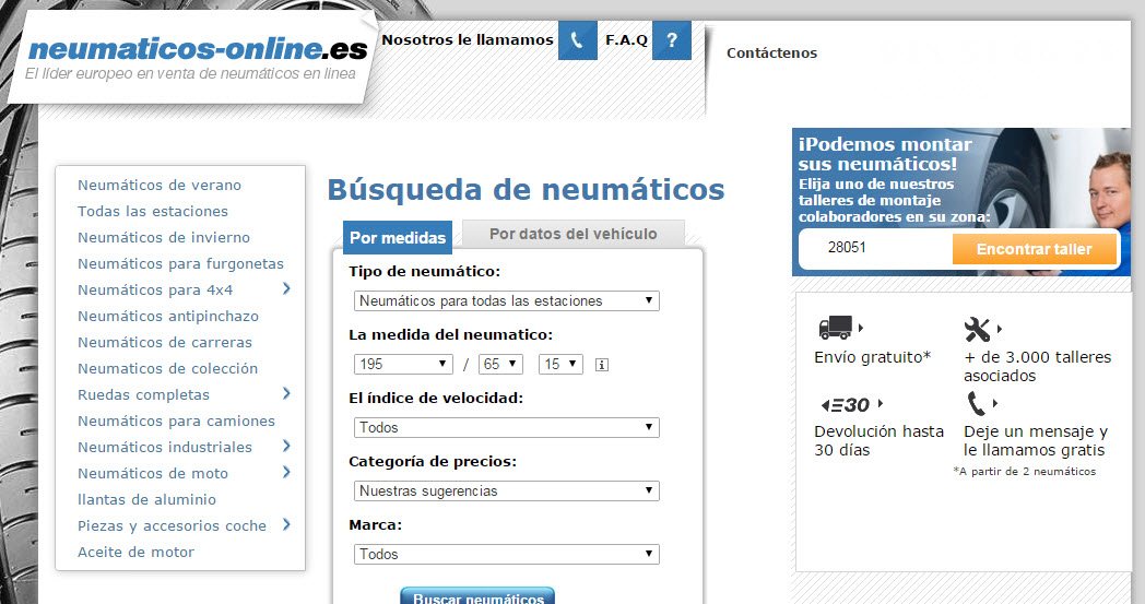 neumaticos-online.es opiniones