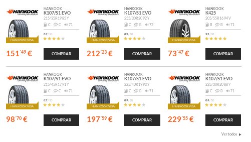 Confort Auto neumáticos de verano