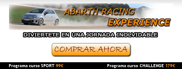 Cursos de conducción Abarth