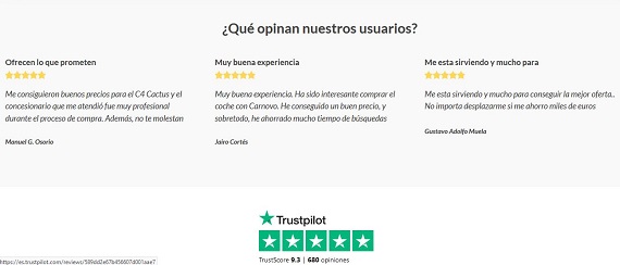 carnovo opiniones comentarios