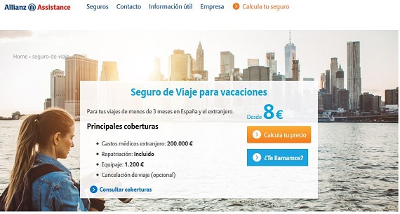 allianz seguro vacaciones